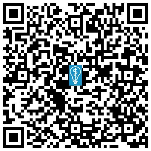 QR code image to open directions to Kerman Dental Group in Kerman, CA on mobile